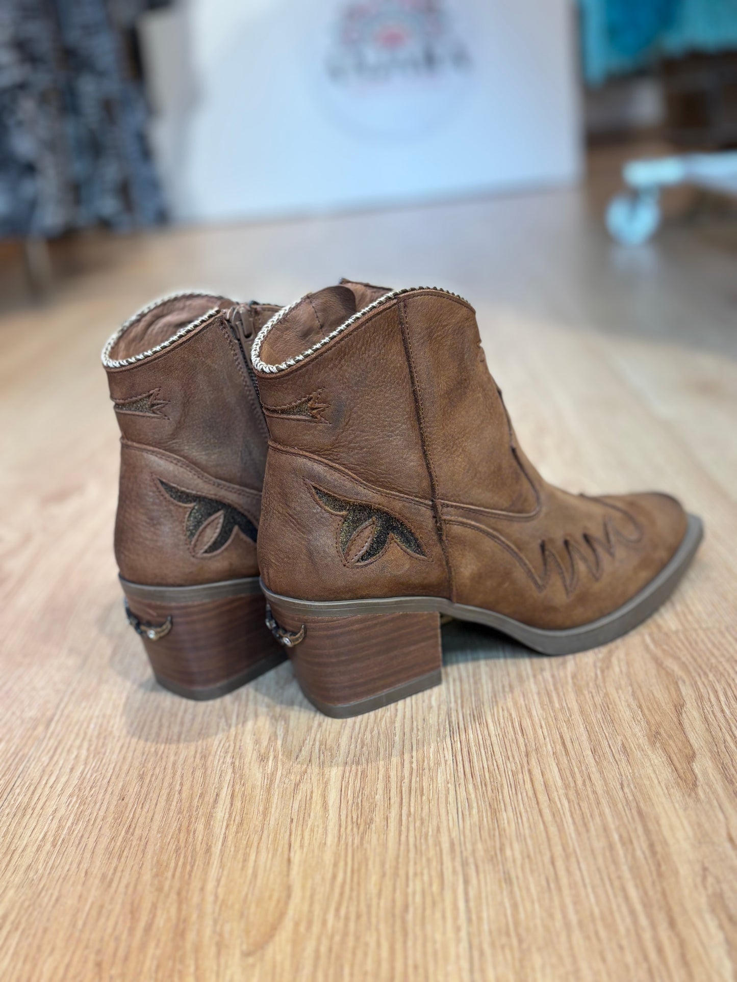 Botines Nemónic camel