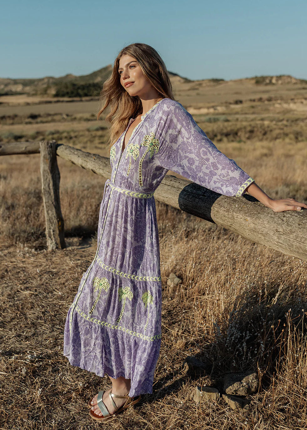 Vestido largo Sahara