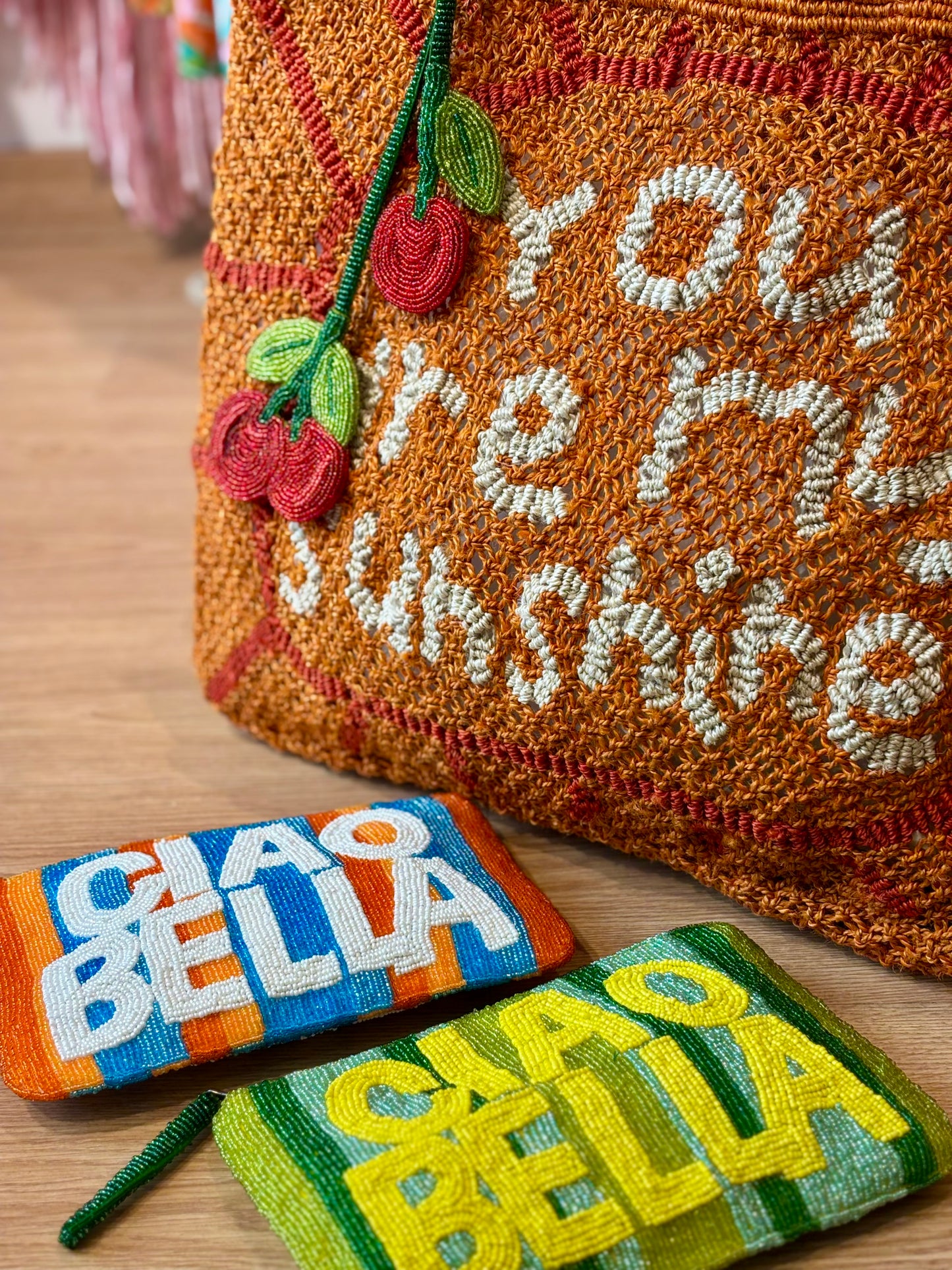 Bolso de yute “You are my Sunshine”