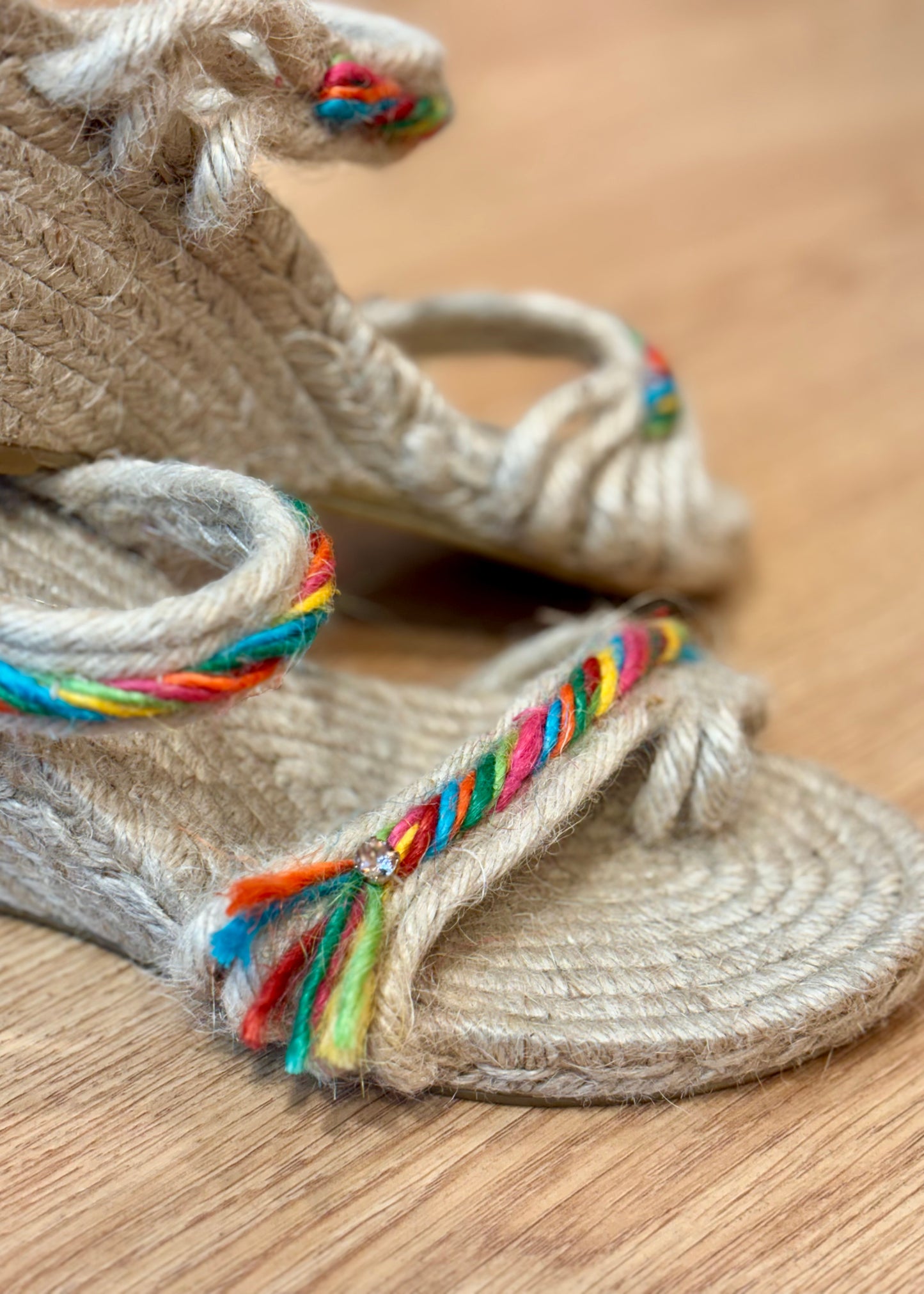 Sandalia yute Aura yute multicolor