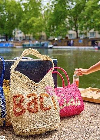 Bolso de yute "Baci"