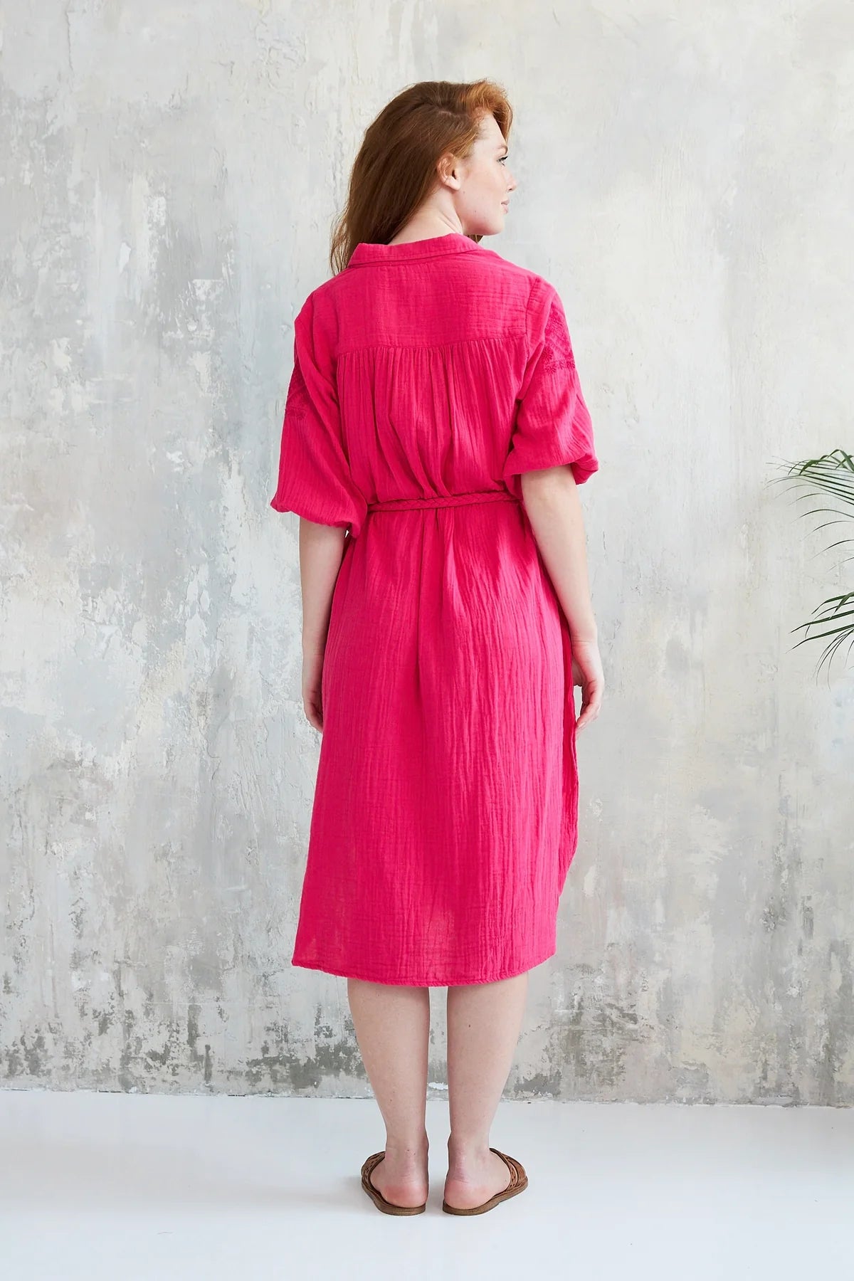 Vestido fucsia Sheri