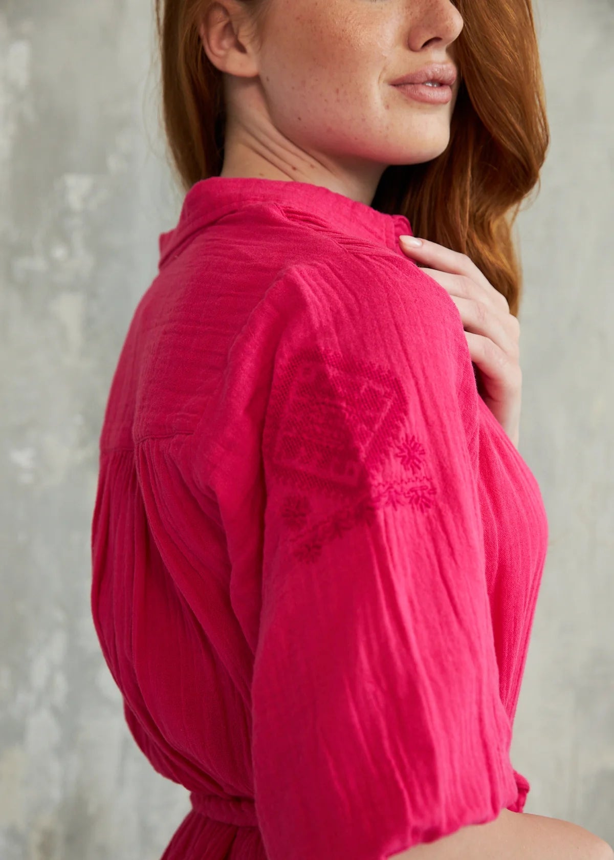 Vestido fucsia Sheri