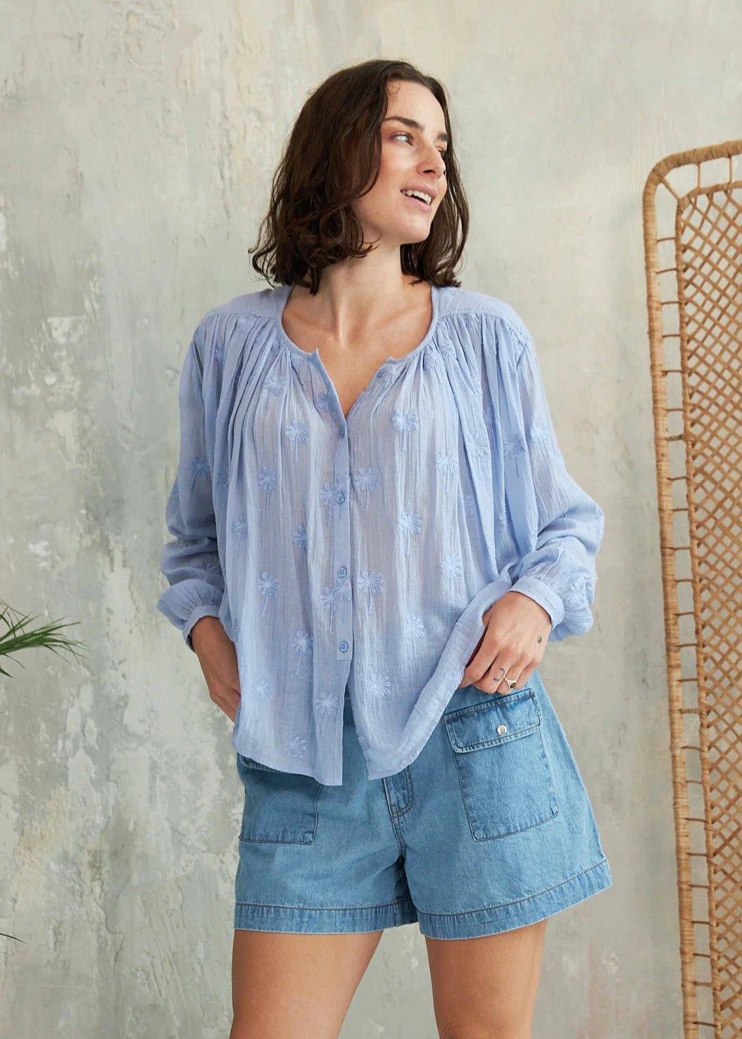 Blusa manga larga Lolla