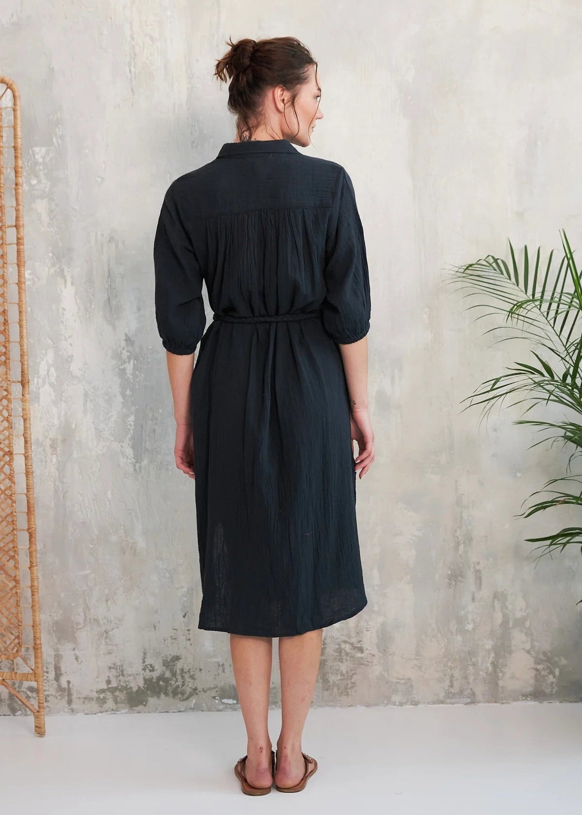 Vestido negro Sheri