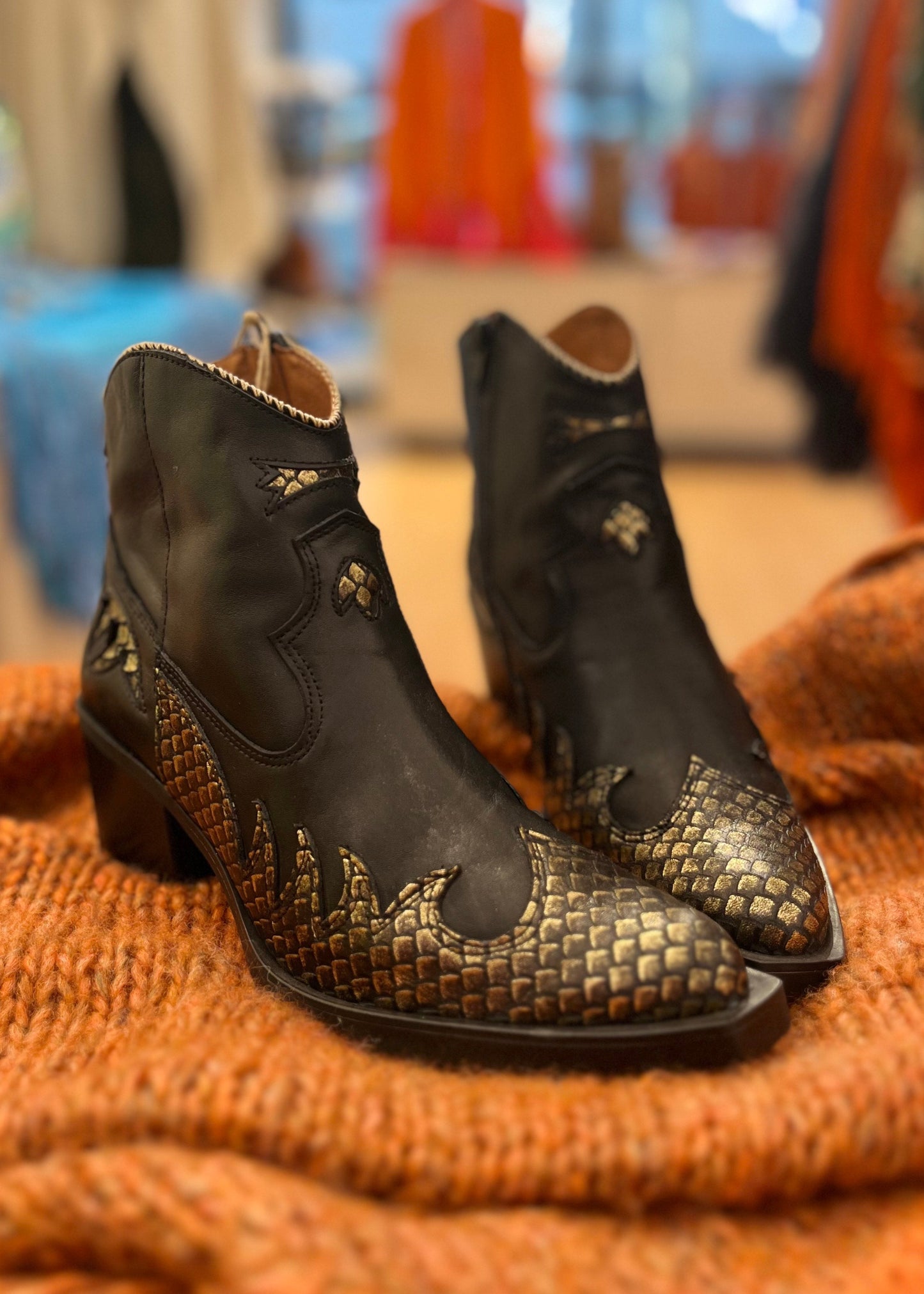 Botines Nemonic negros