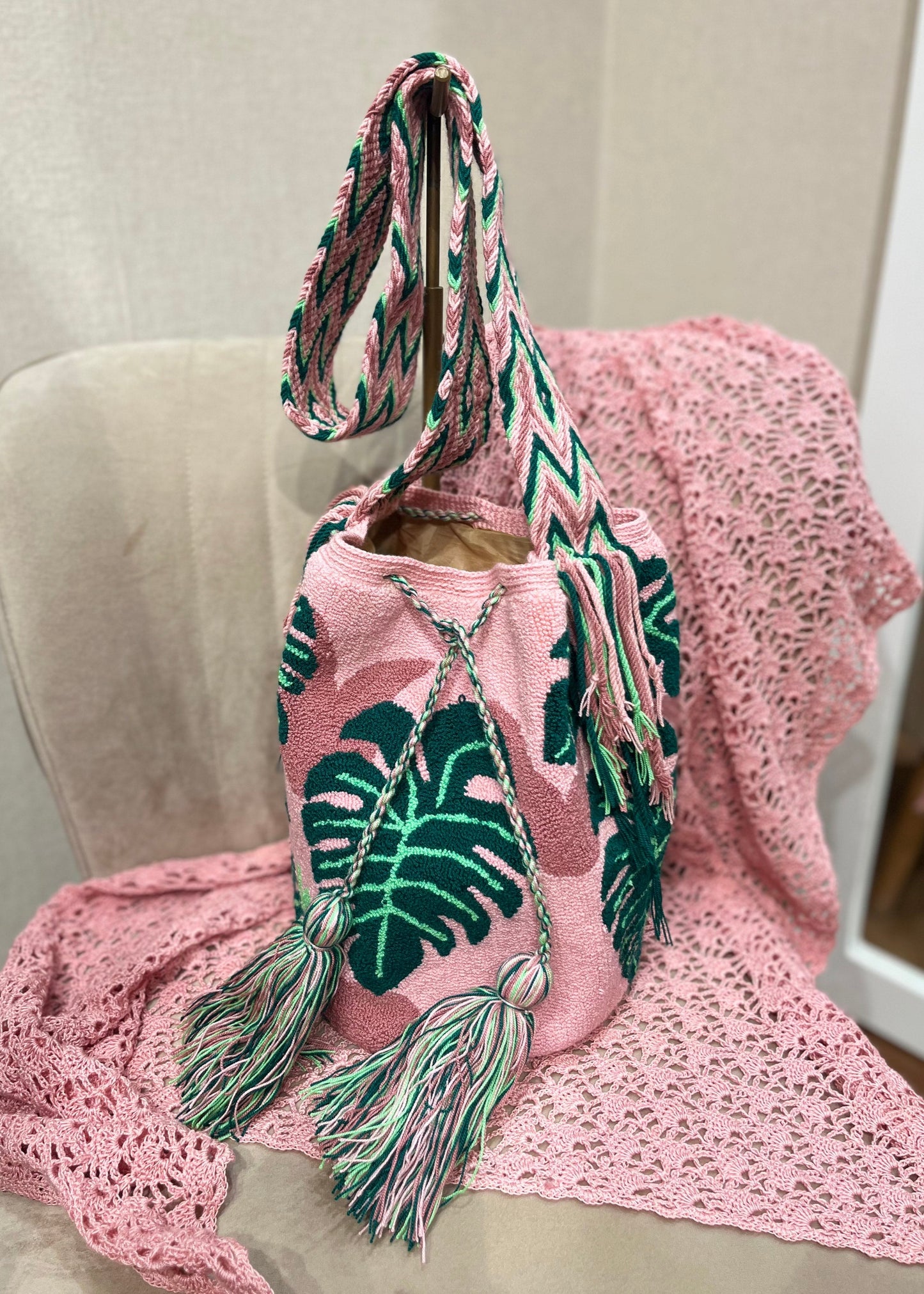 Bolso wayuu bandolera