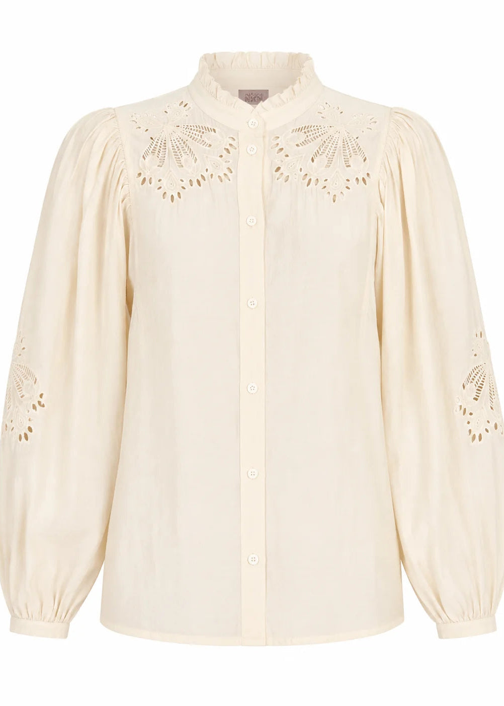 Blusa romantica bordados