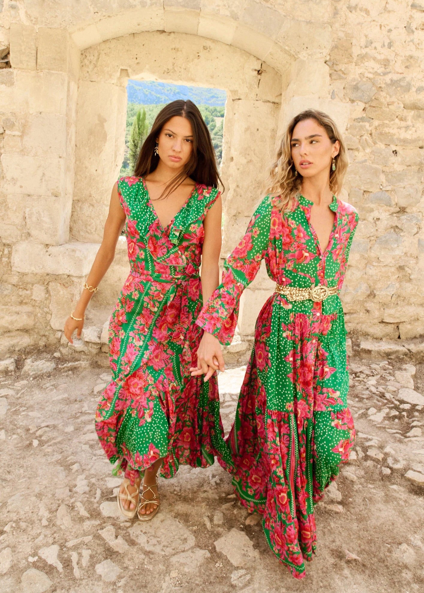 Vestido con mangas Hawai