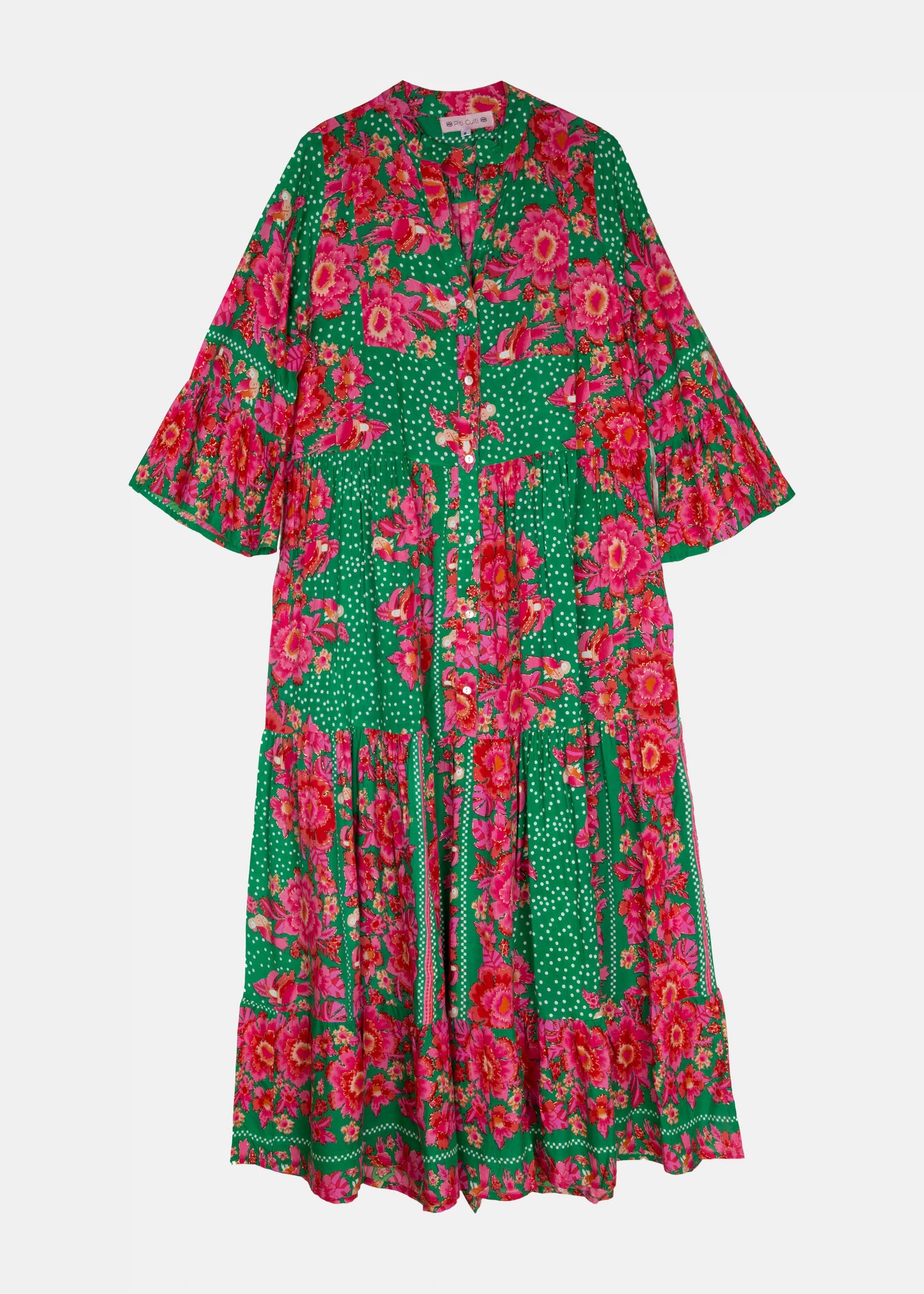 Vestido con mangas Hawai