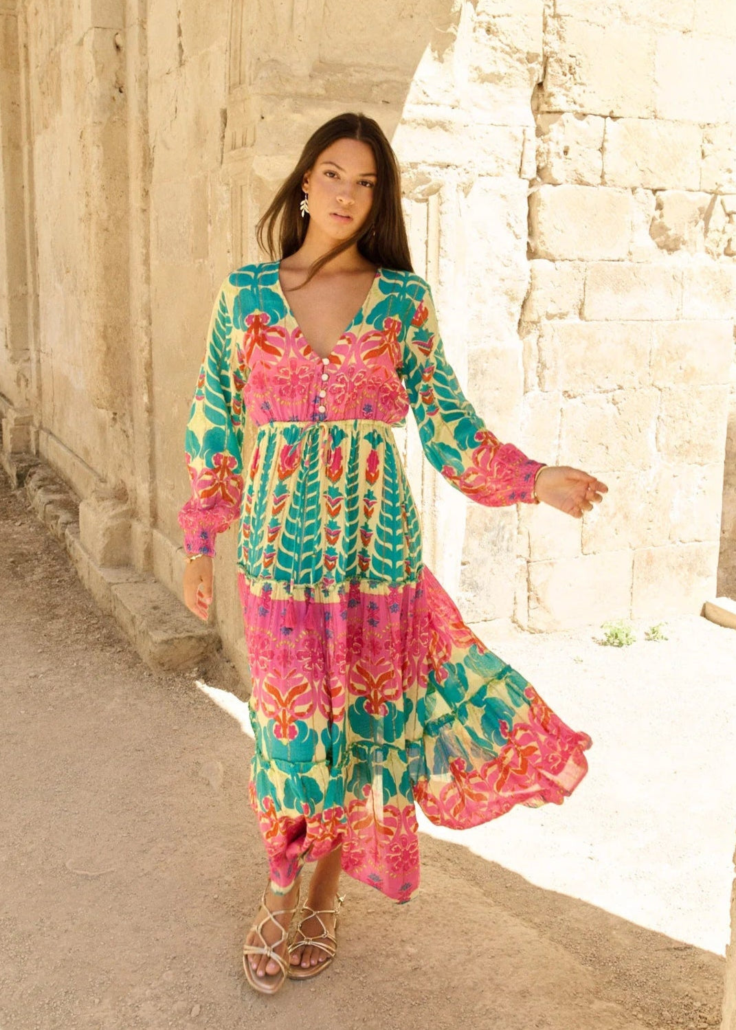 Vestido con mangas Ipanema