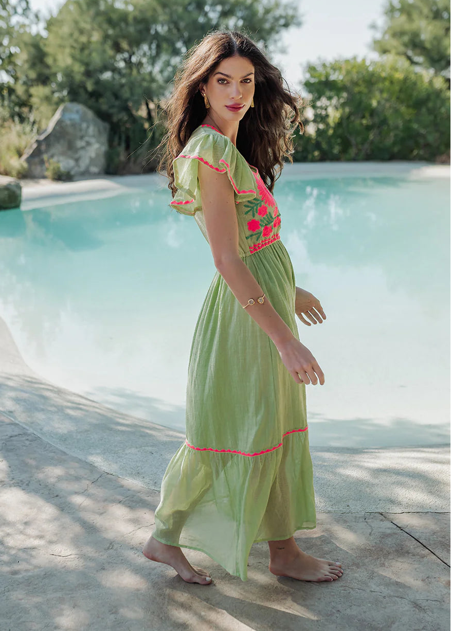 Vestido bordado Guadalupe