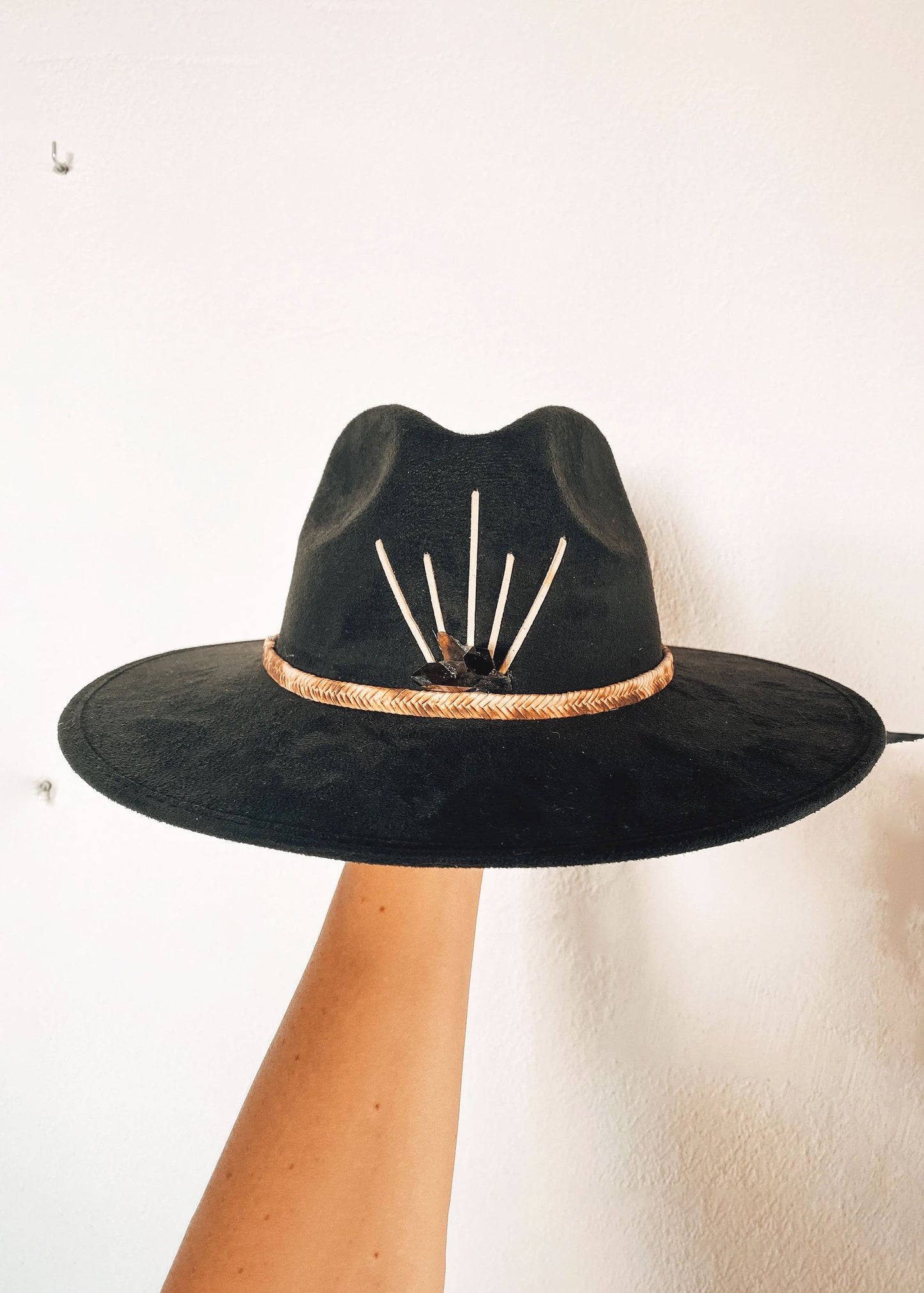 Sombrero gamuza negro sunrise