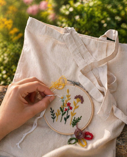 Taller de Tote Bag bordada