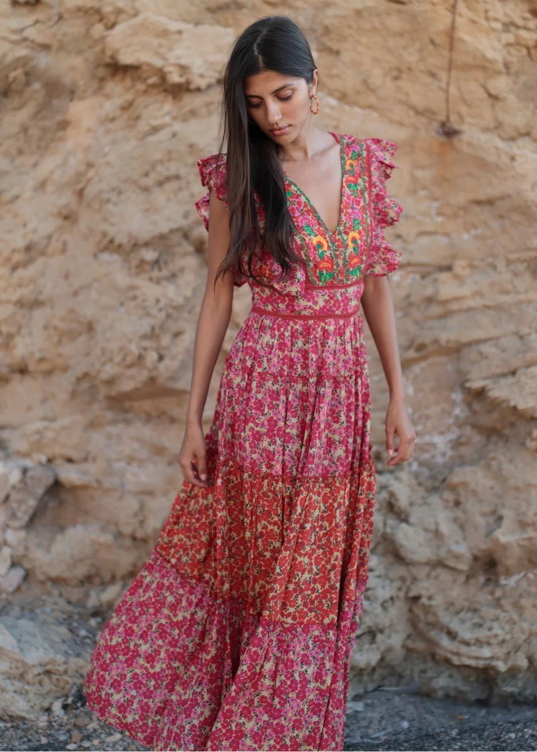 Vestido estampado Nara