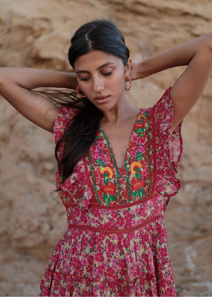 Vestido estampado Nara