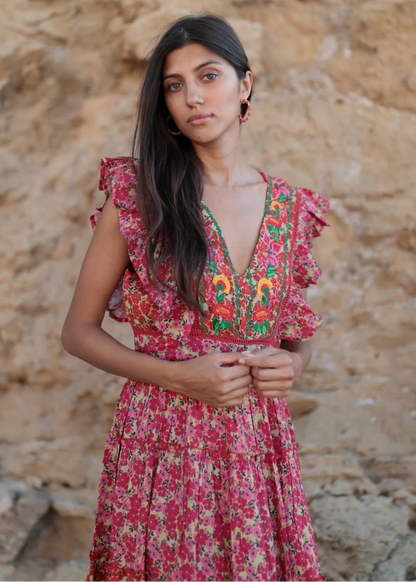 Vestido estampado Nara