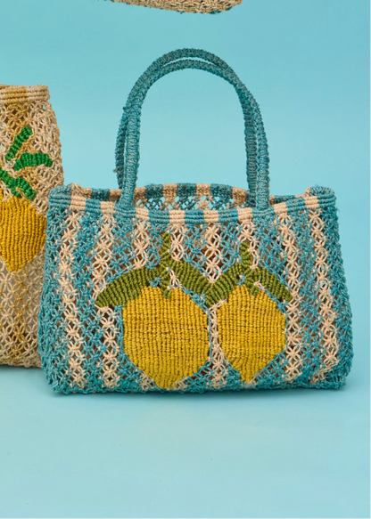 Bolso de yute Limones