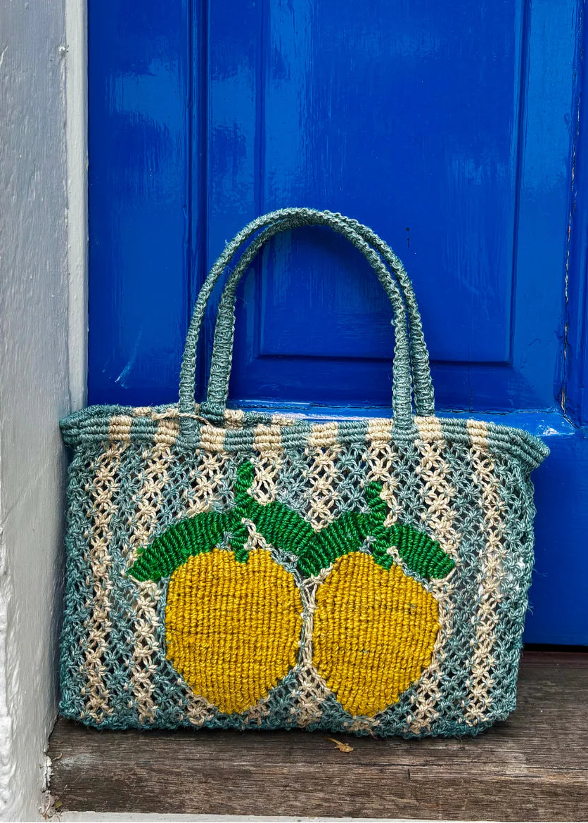 Bolso de yute Limones