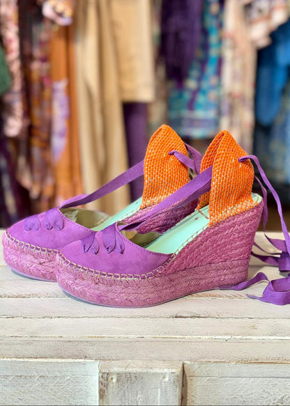 Sandalias Lila naranja Star Love