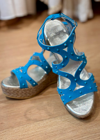 SandaliaS turquesa