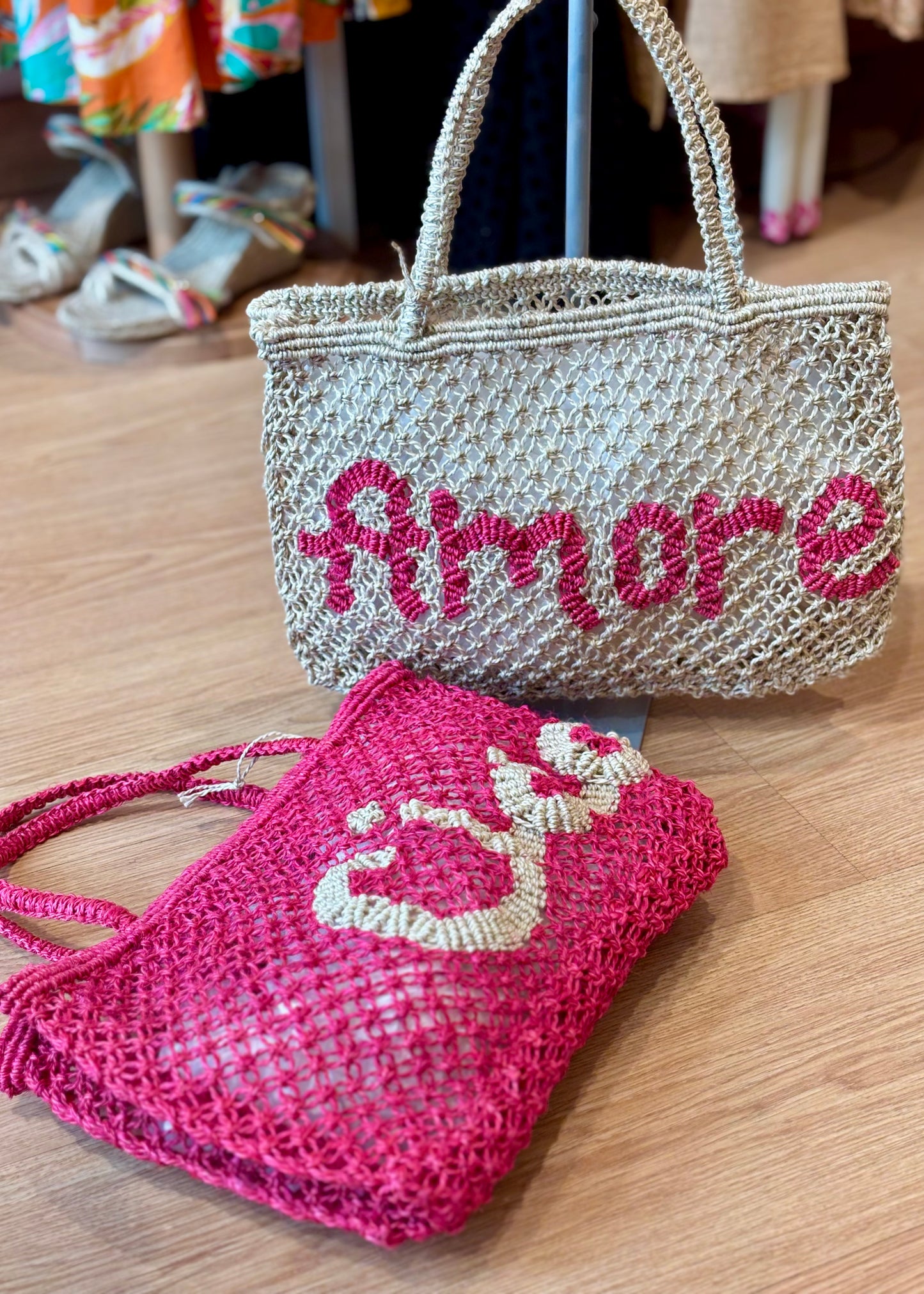 Bolso de yute “Amore”