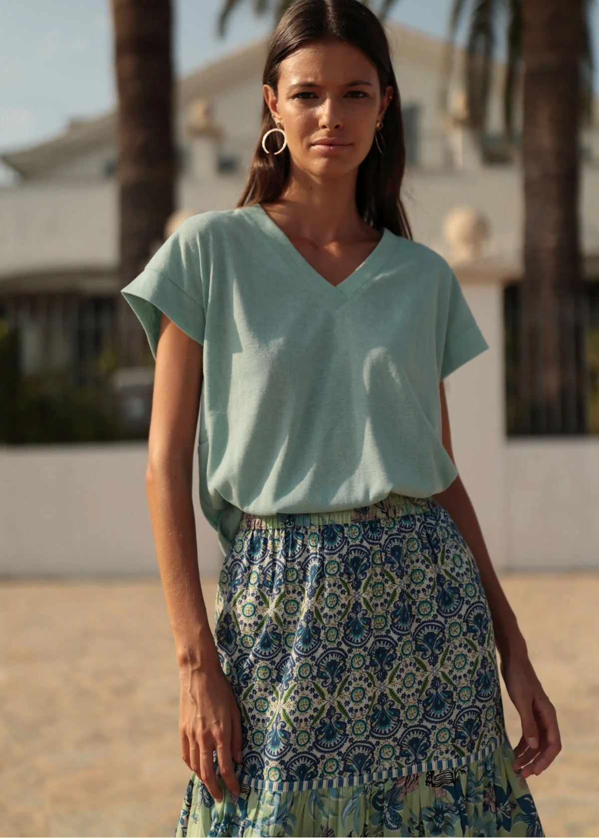 Falda larga Galea