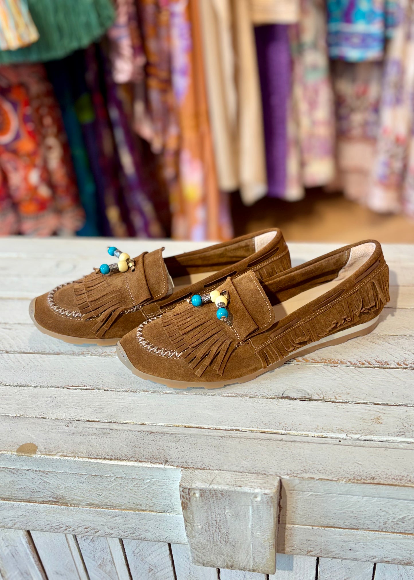 Mocasin Nemónic camel