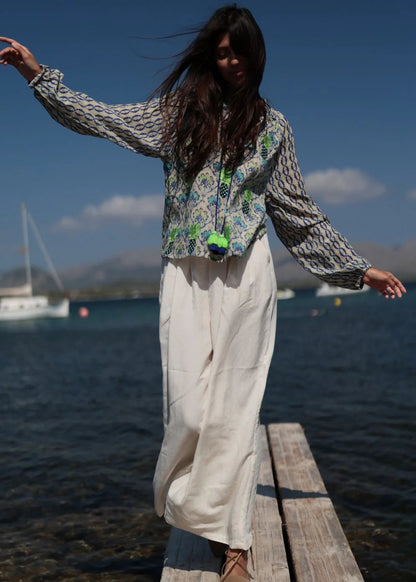 Blusa estampada