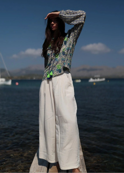 Blusa estampada