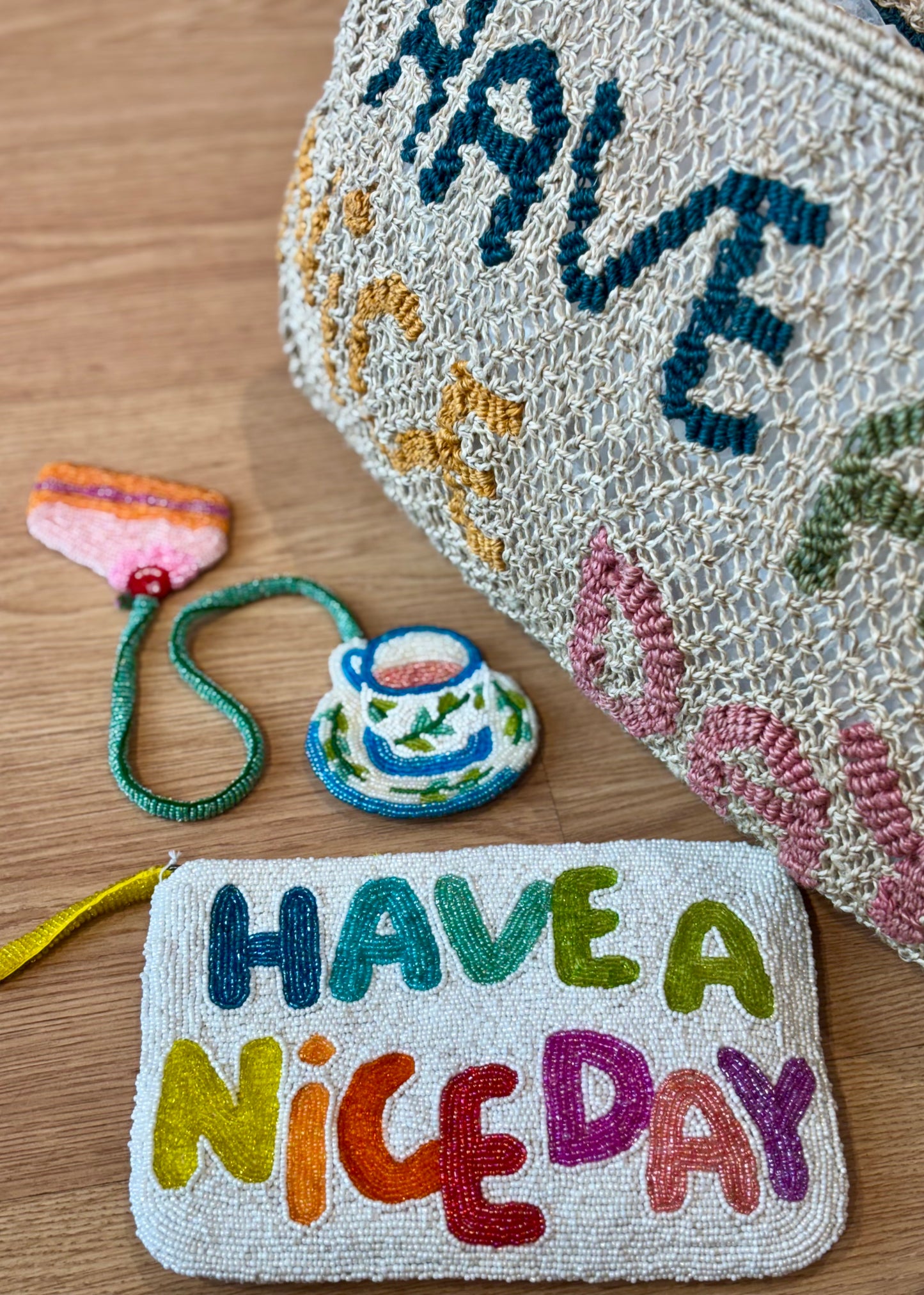 Cartera Bits ” Have a Nice Day”