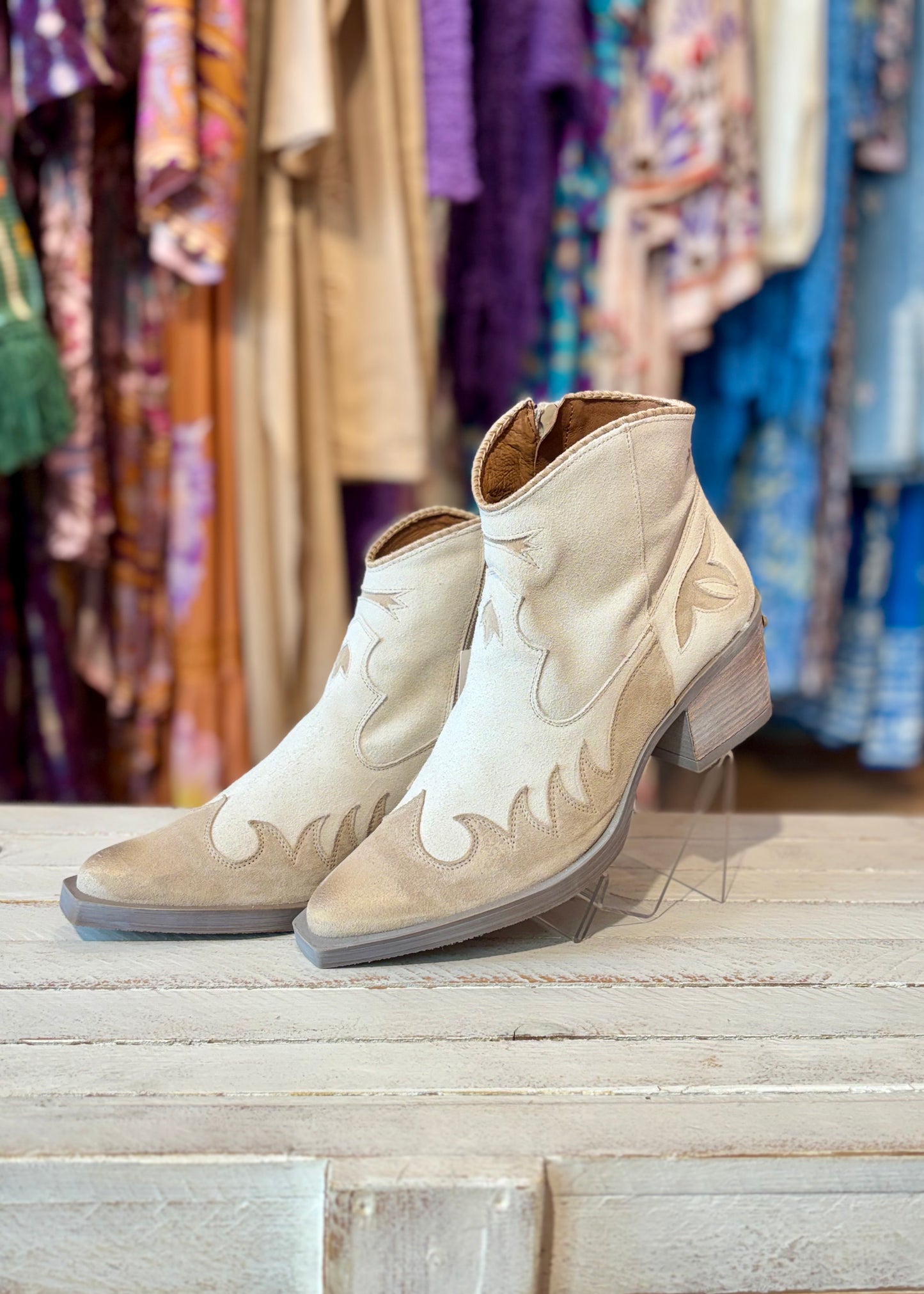 Botines Nemonic beige