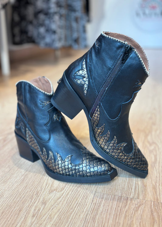 Botines Nemónic negro