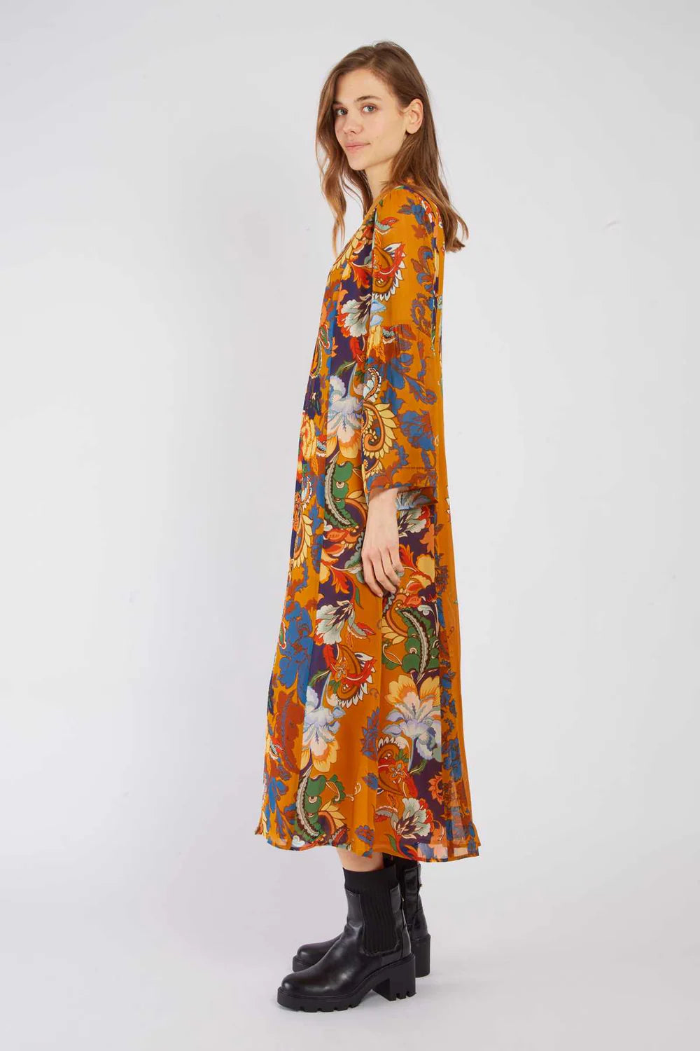 Vestido Largo estampado