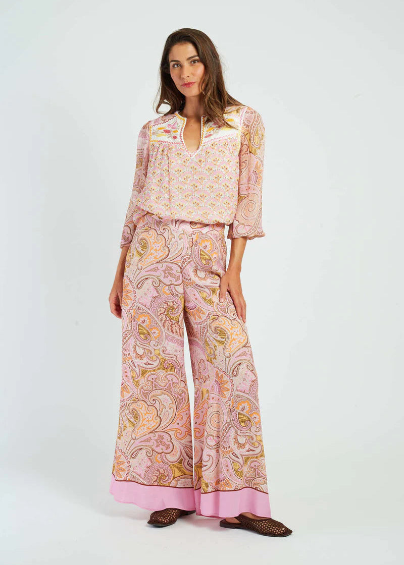 Blusa estampada Aurelie