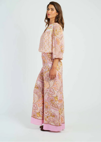 Blusa estampada Aurelie