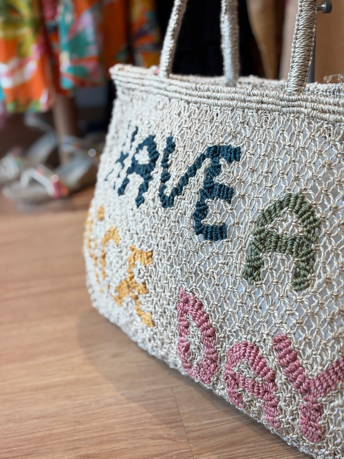 Bolso de yute “Have a nice Day”