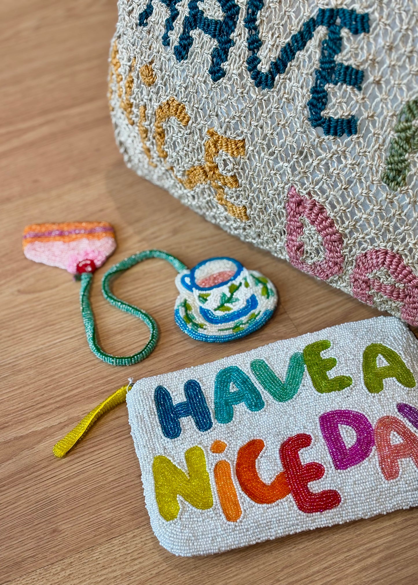 Cartera Bits ” Have a Nice Day”