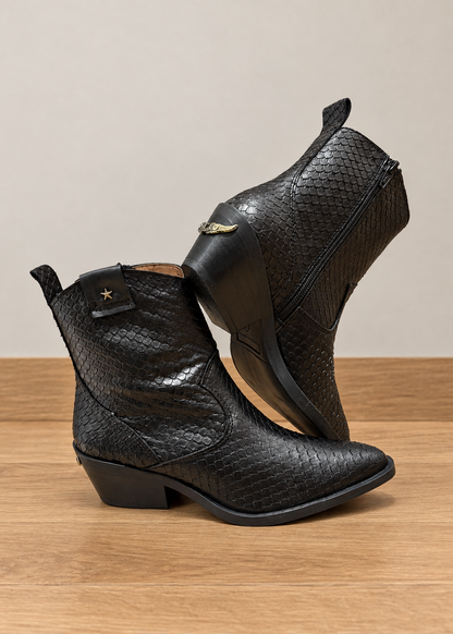 Botines Nemonic negro