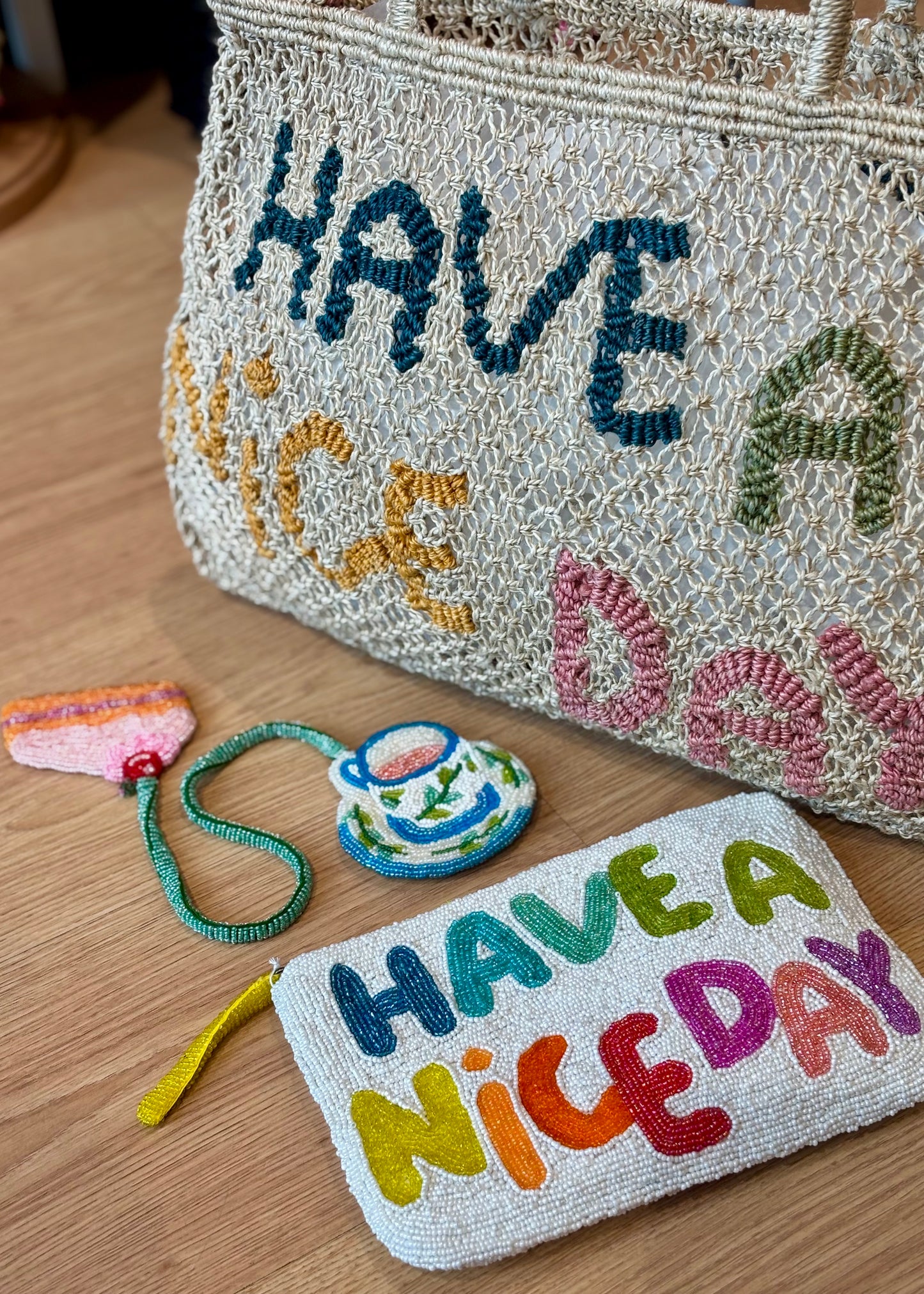 Cartera Bits ” Have a Nice Day”