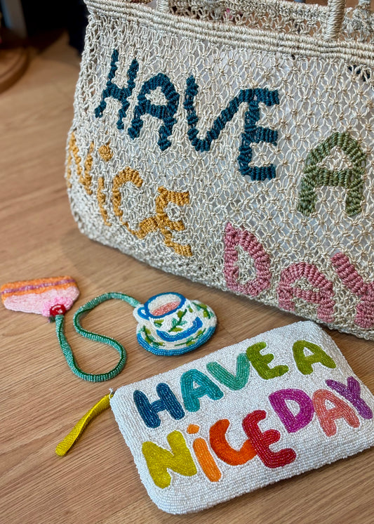 Cartera Bits ” Have a Nice Day”