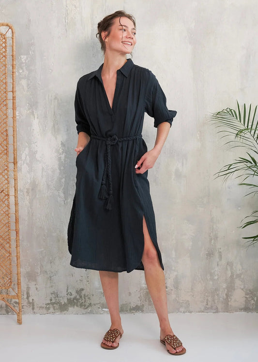 Vestido negro Sheri
