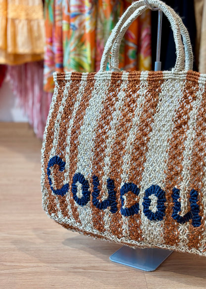 Bolso de yute “Coucou”