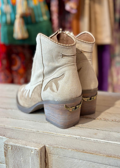 Botines Nemonic beige