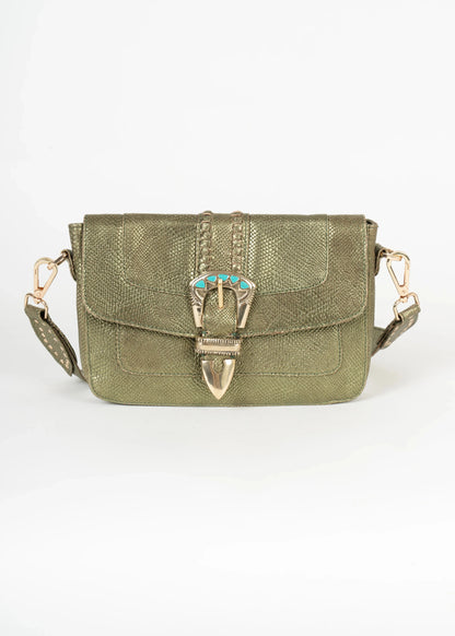 Bolso bandolera verde