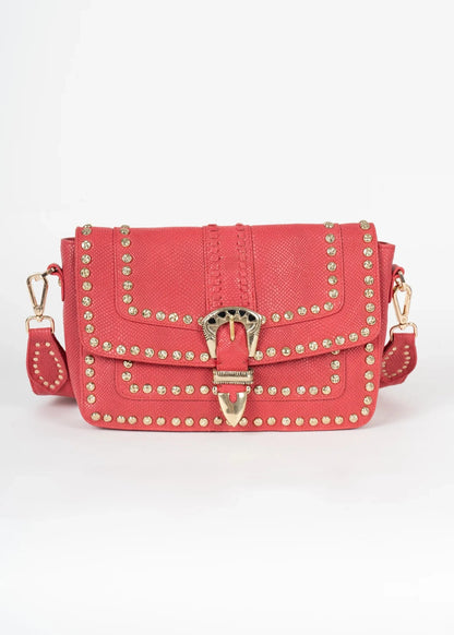 Bolso bandolera rojo