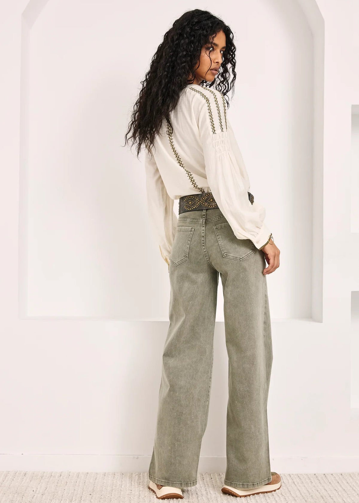 Jeans caderas joya