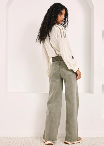 Jeans caderas joya