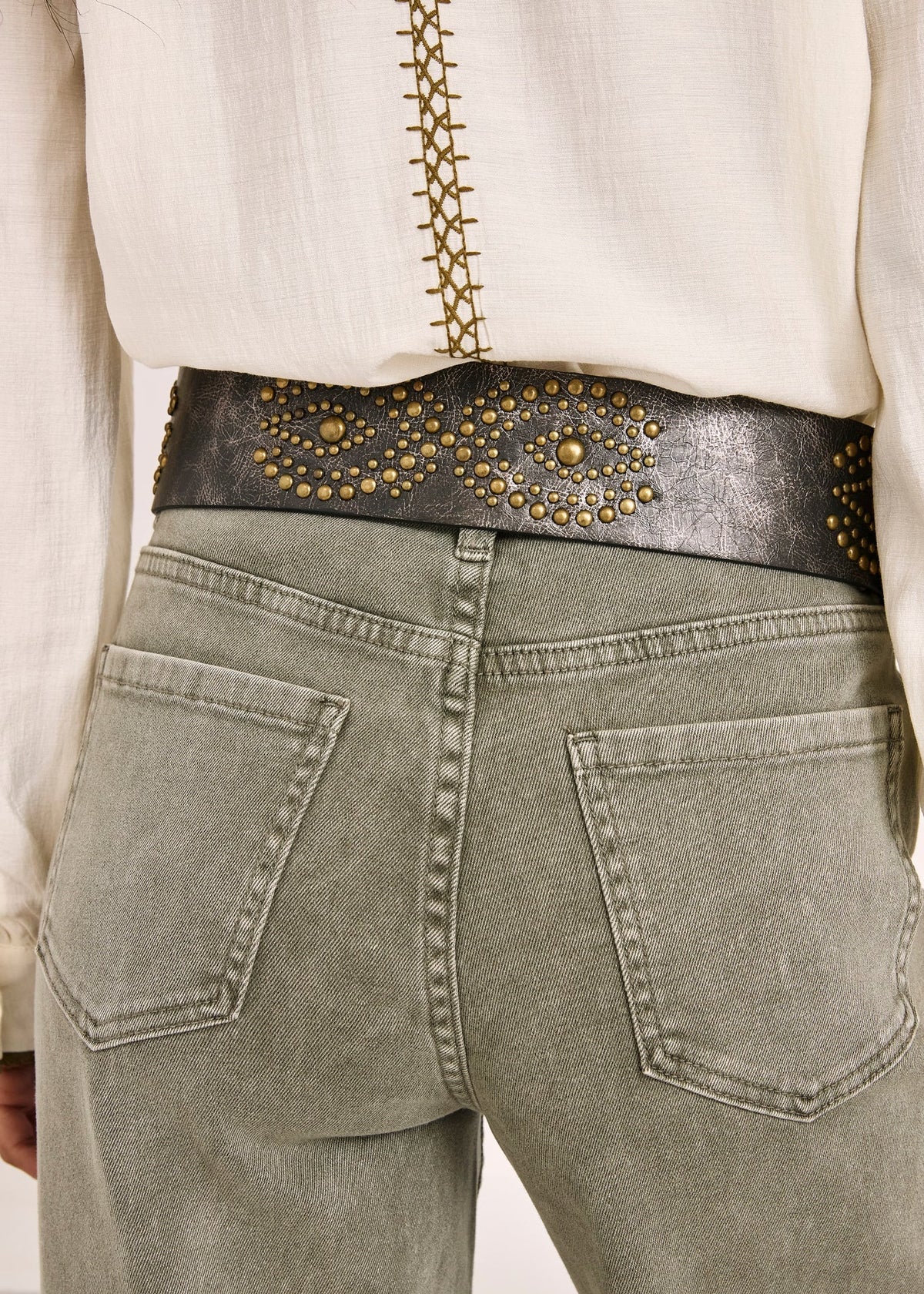 Jeans caderas joya