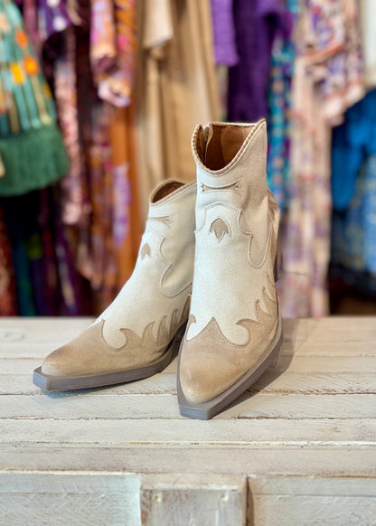 Botines Nemonic beige